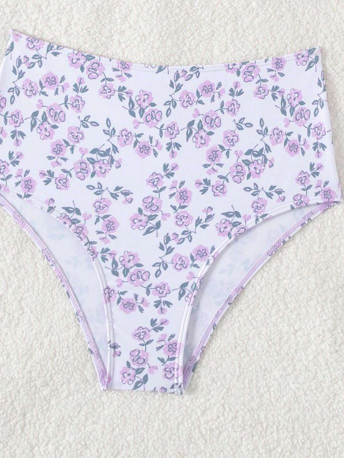 Conjunto traje de baño floral GN07