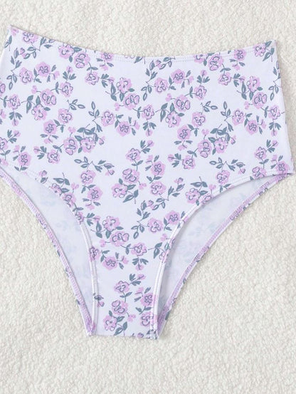 Conjunto traje de baño floral GN07