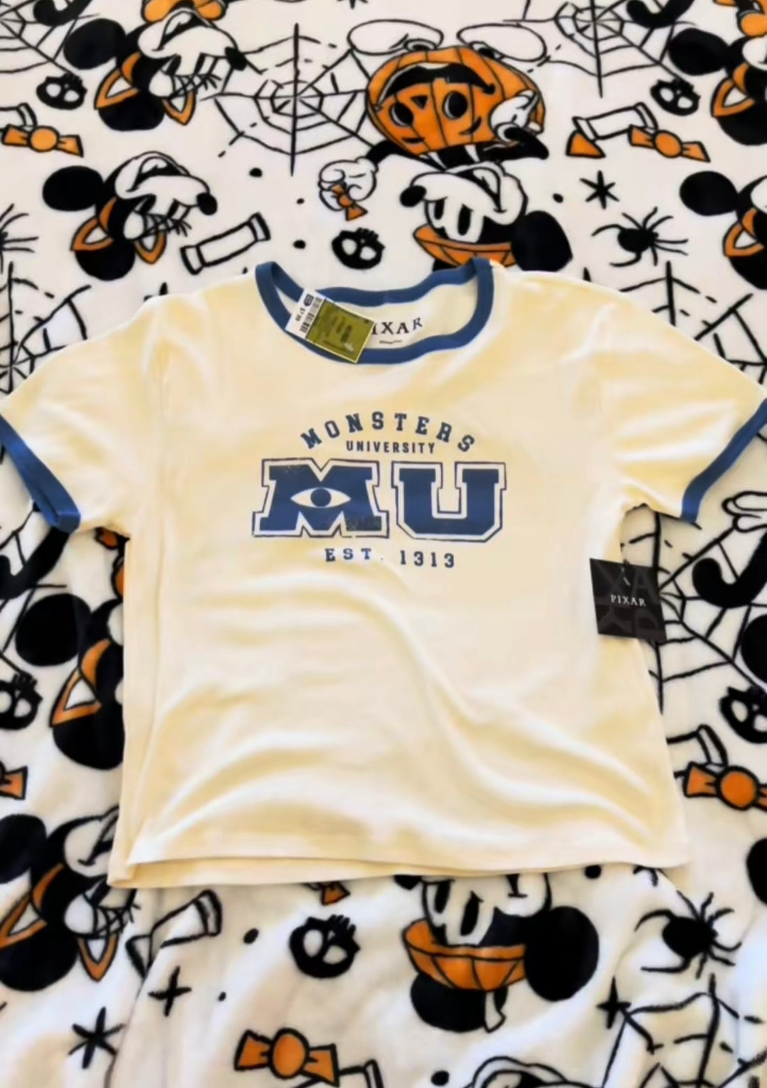 Camiseta estampado Monsters University A25QQ03