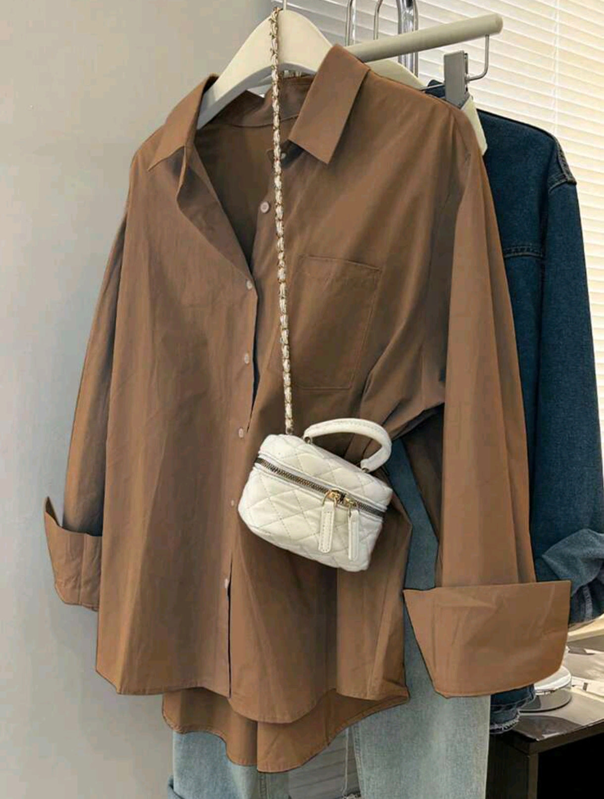 Camisa casual de mujer manga larga MA25PD06