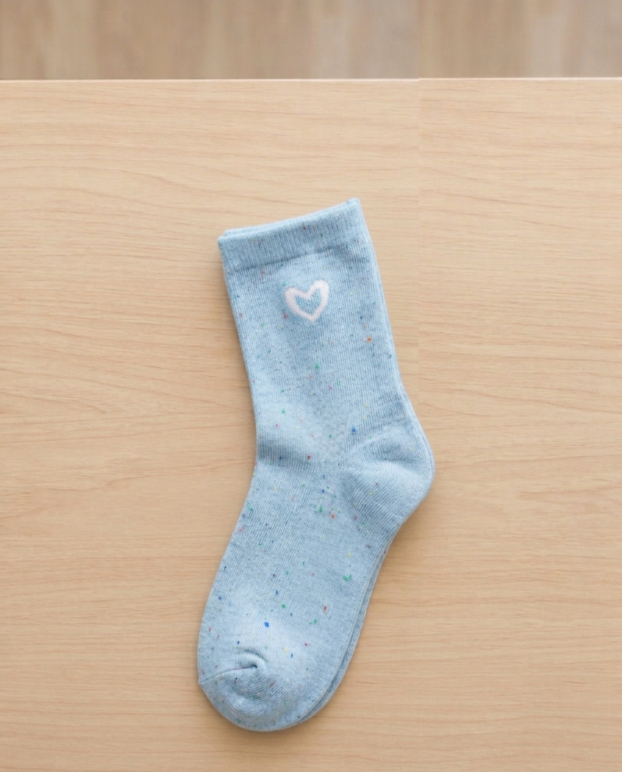 Calcetines "Corazón Confeti" M26YE010