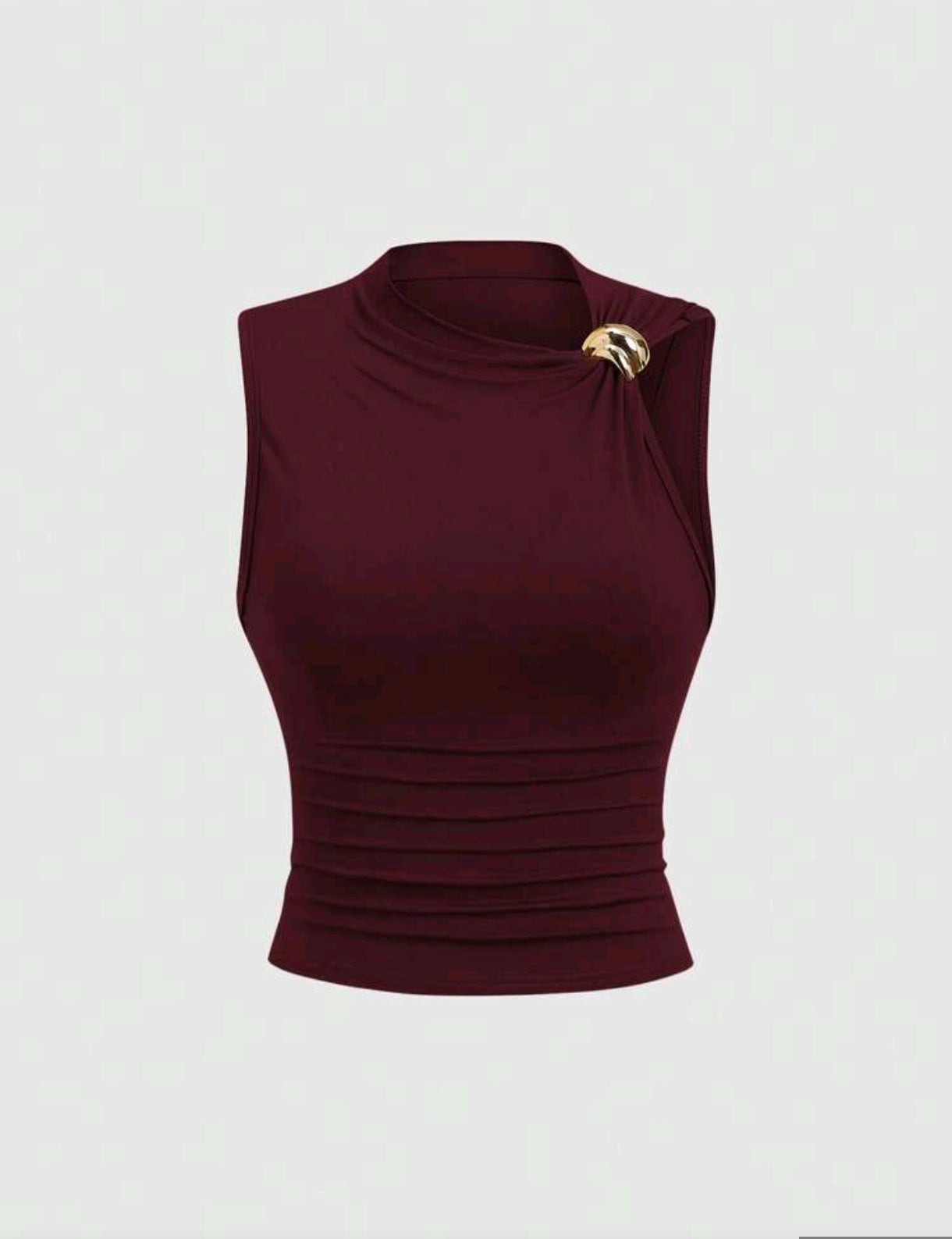 Blusa Ajustada con Volantes. S25UU01