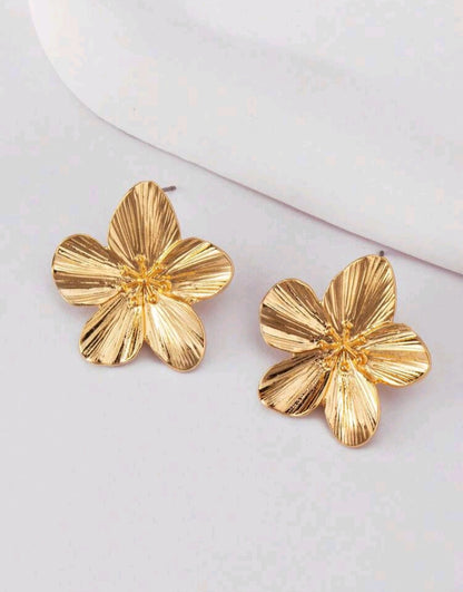 PAR DE PENDIENTES DE FLOR MY26AH04