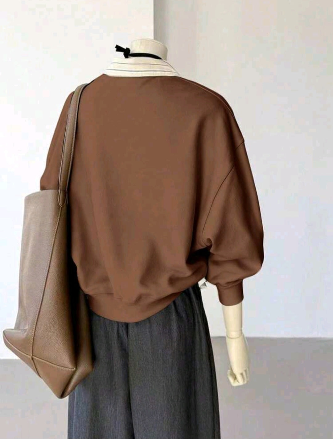 SUDADERA HOLGADA DE CAÍDA MY26AD08