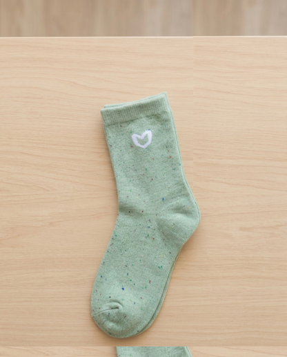 Calcetines "Corazón Confeti" M26YE010