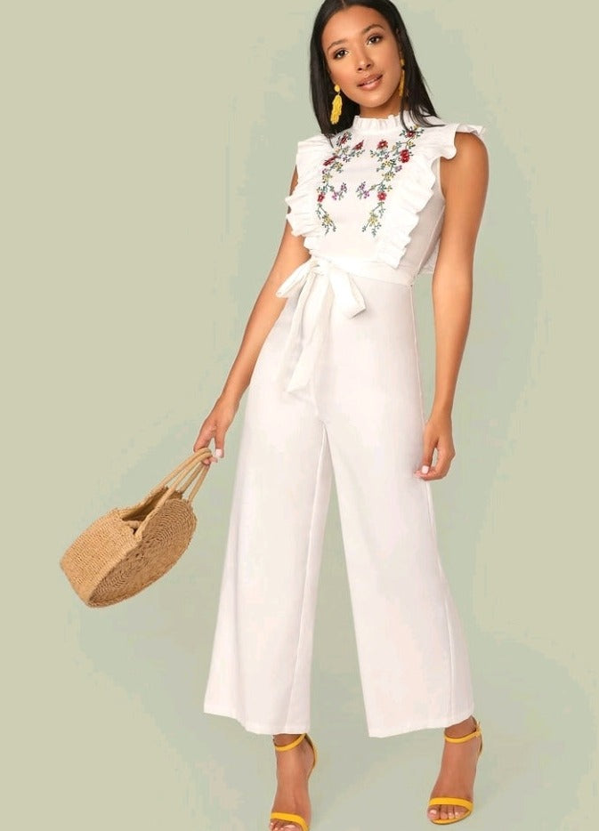 Jumpsuit de cuello alto DL03